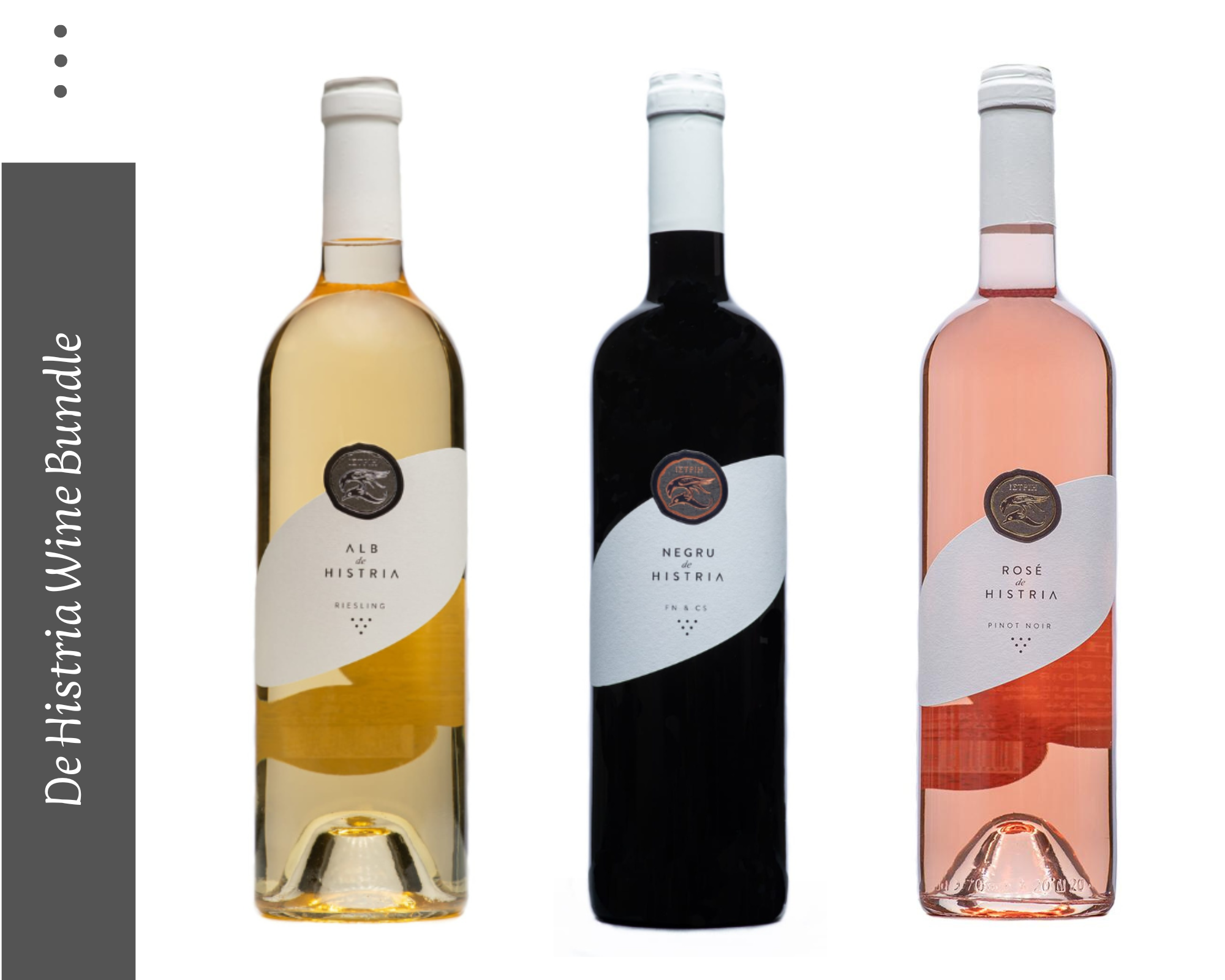 De Histria Wine Bundle | Red wine | White Wine | Rose wine | Romanian ...